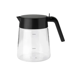 Stelton Glaskanne black metallic "Nohr"