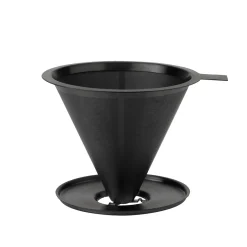 Stelton Kaffeefilter slowbrew black metallic "Nohr"