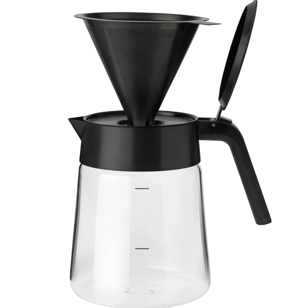 Stelton Kaffeefilter slowbrew black metallic "Nohr"
