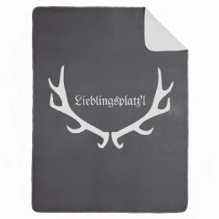Tre-Pini Decke "Lieblingsplatz'l"