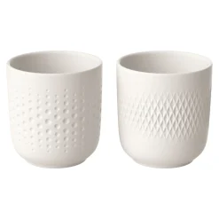 Villeroy & Boch Becher-Set "Collier Blanc"