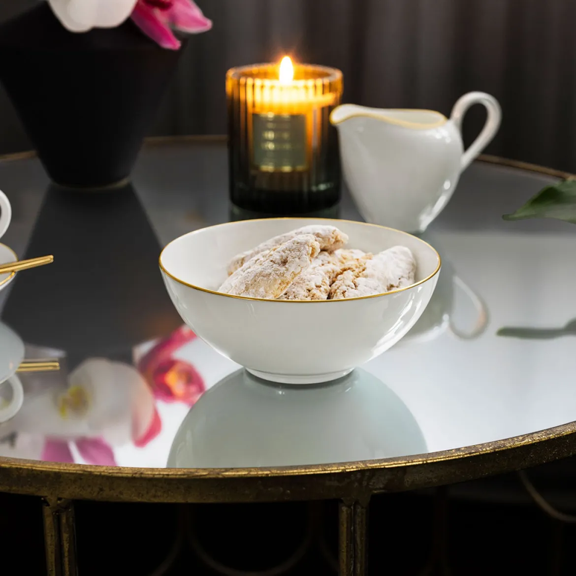 Villeroy & Boch Dessertschale "Anmut Gold"