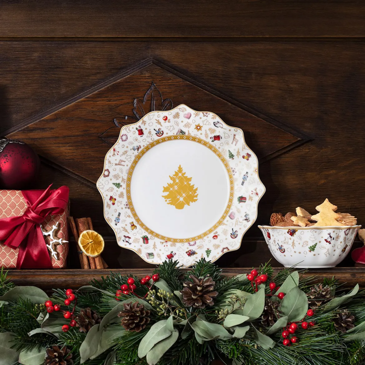 Villeroy & Boch Frühstücksteller, Jubiläumsedition 24cm "Toy's Delight"