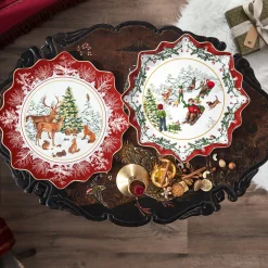 Villeroy & Boch Gebäckteller groß, Waldtiere 42x42x2cm "Toy's Fantasy"