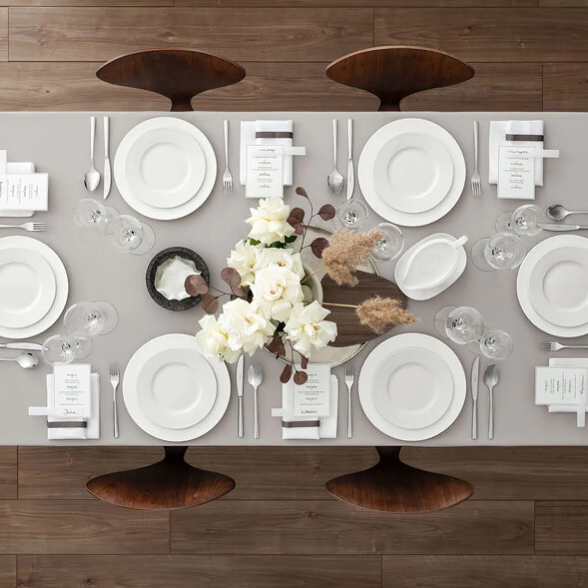 Villeroy & Boch Gourmetteller "Royal weiß"