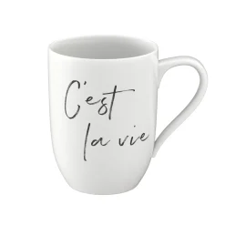 Villeroy & Boch Henkelbecher "Statement C est la vie"