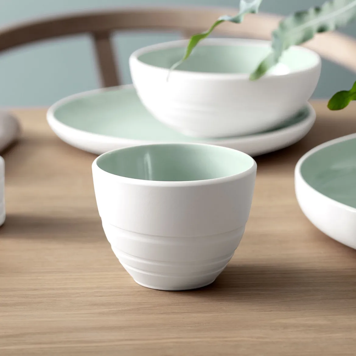 Villeroy & Boch it's my match mineral Becher Leaf 11x8cm