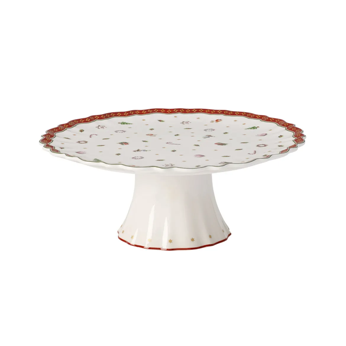 Villeroy & Boch Kuchenplatte mit Fuß "Toy's Delight"