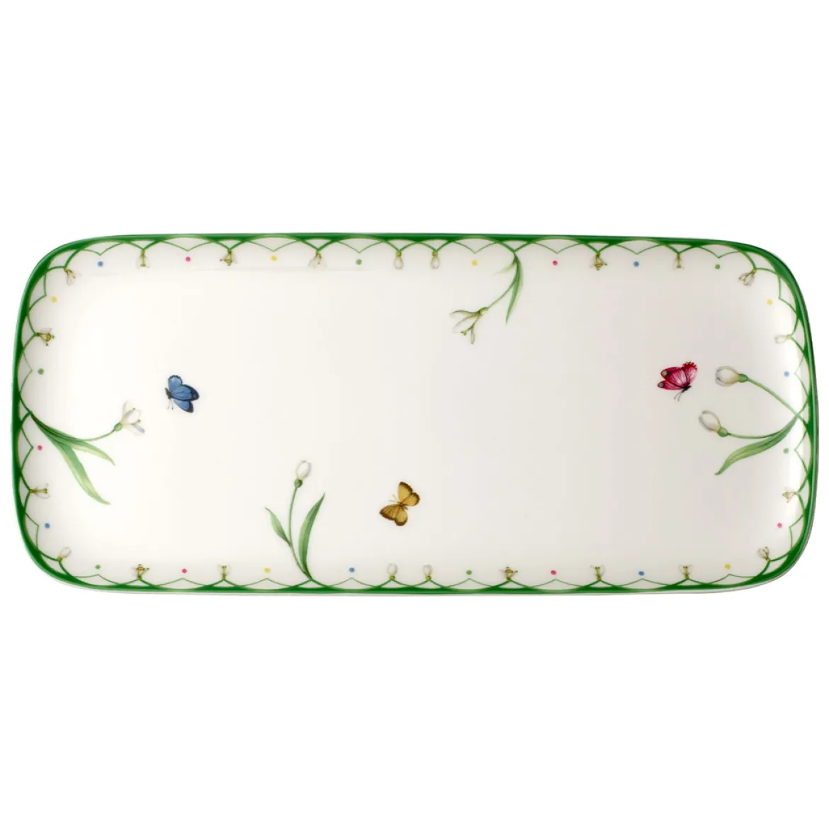 Villeroy & Boch Kuchenplatte rechteckig 35x16cm "Colourful Spring"