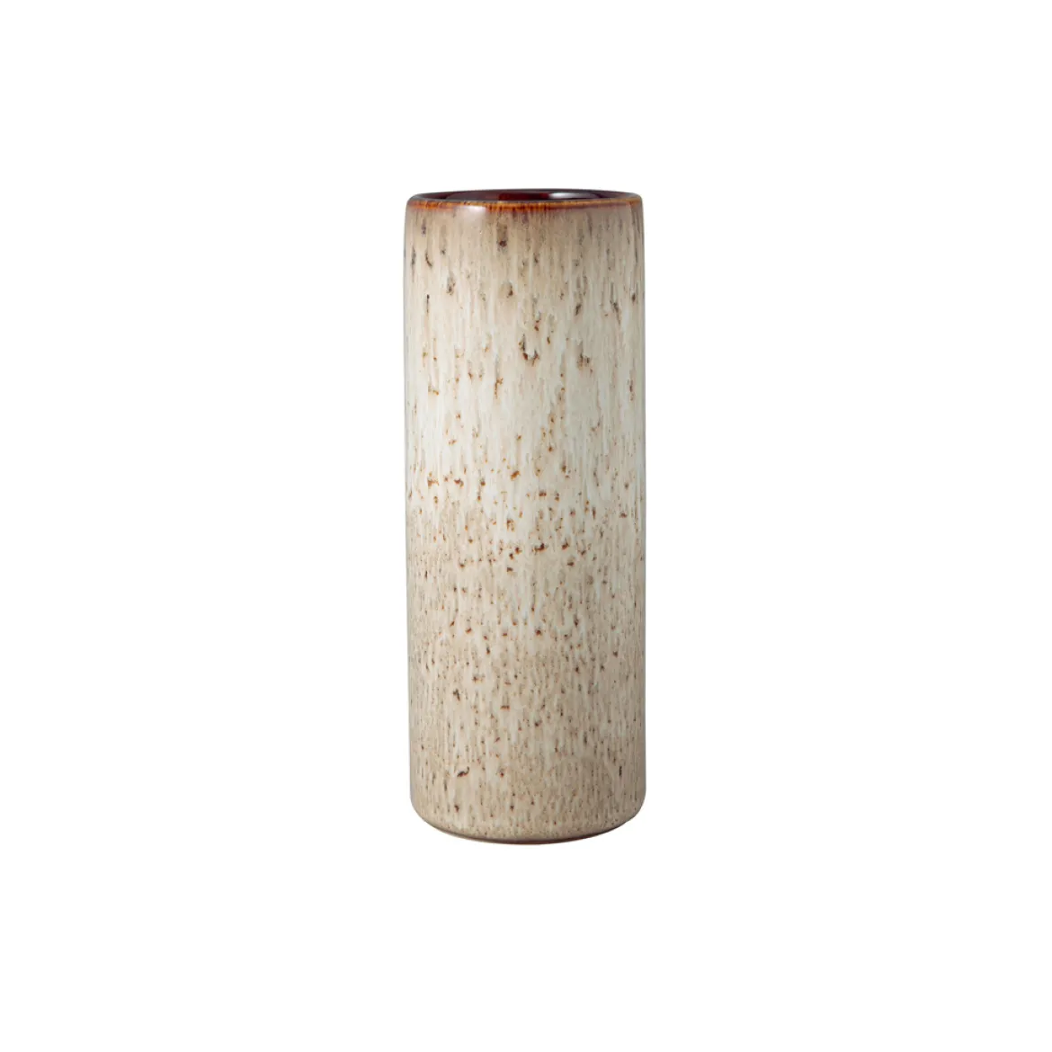 Villeroy & Boch Lave Home Vase Cylinder beige klein 7,5x7,5x20cm