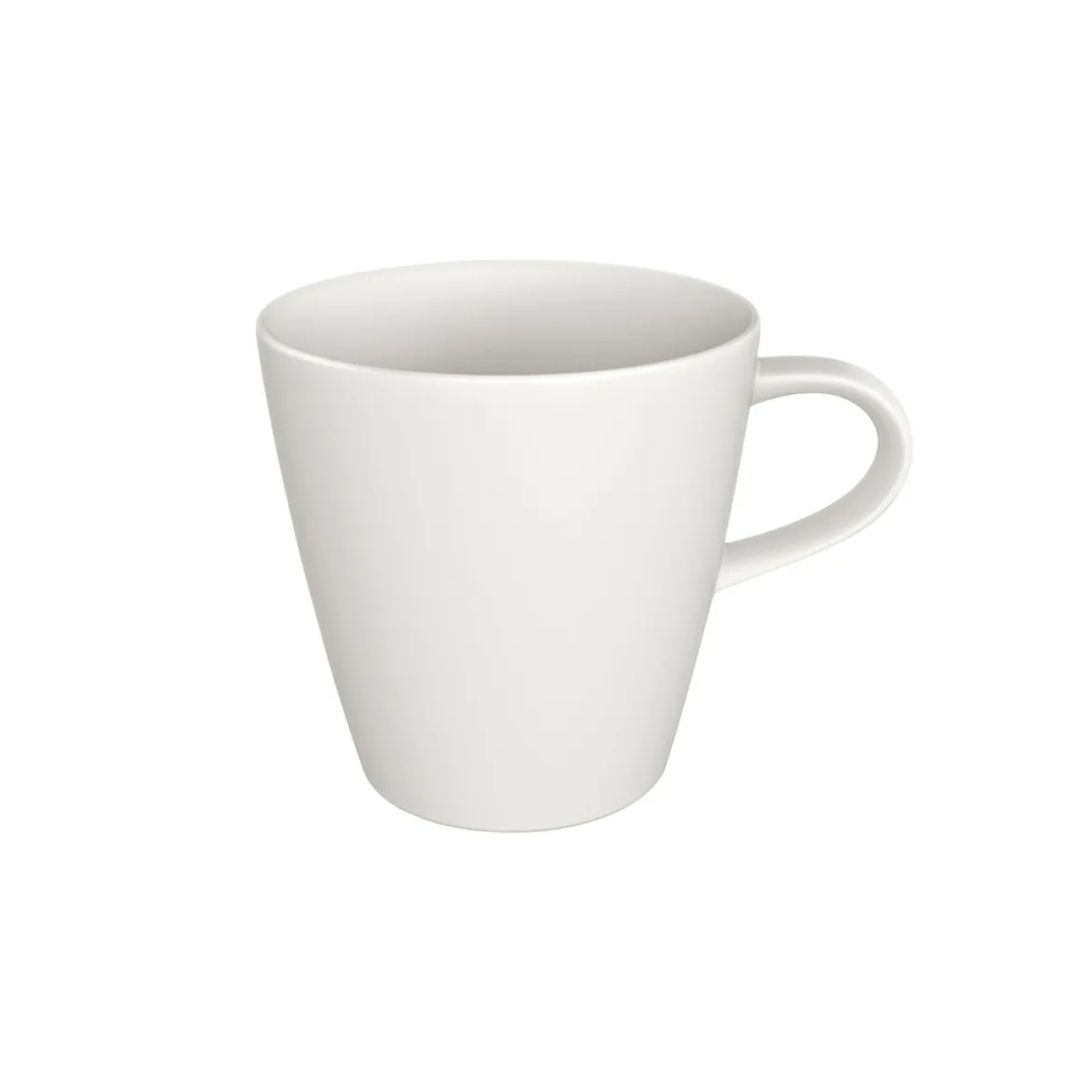 Villeroy & Boch Manufacture Rock blanc Becher mit Henkel 12,5x9,5x9,5cm