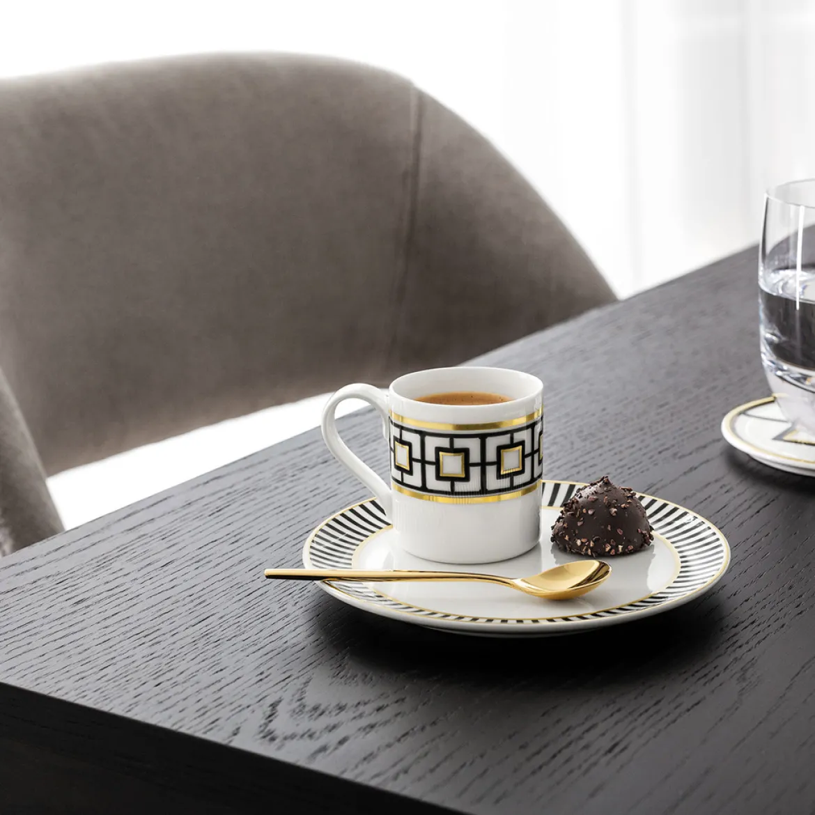 Villeroy & Boch MetroChic Mokka-/Espressountertasse 14x14x1,5cm