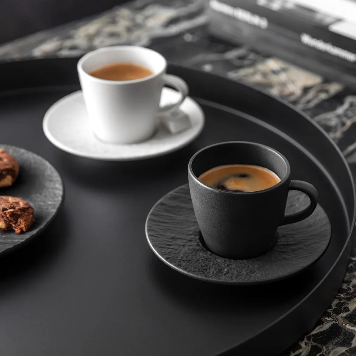 Villeroy & Boch Mokka-/Espressountertasse "Manufacture Rock"