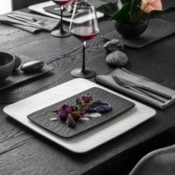 Villeroy & Boch Multifunktionsteller "Manufacture Rock"