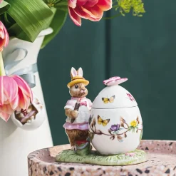 Villeroy & Boch Osterei-Dose Anna malt 11x6,5x10cm "Bunny Tales"