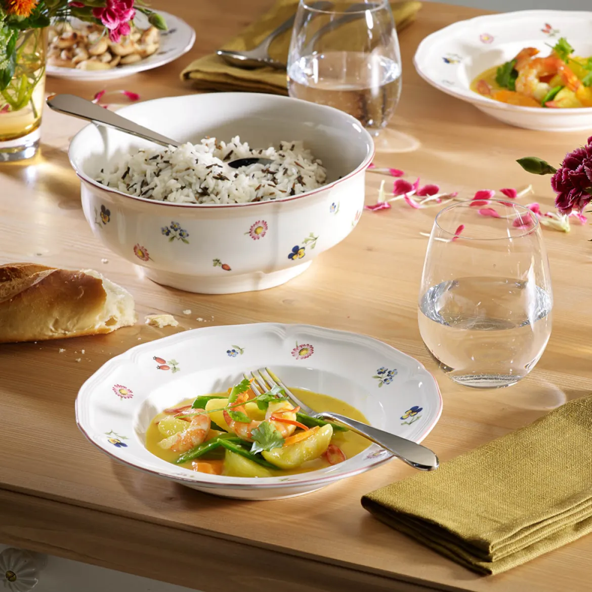 Villeroy & Boch Petite Fleur Suppenteller 23cm