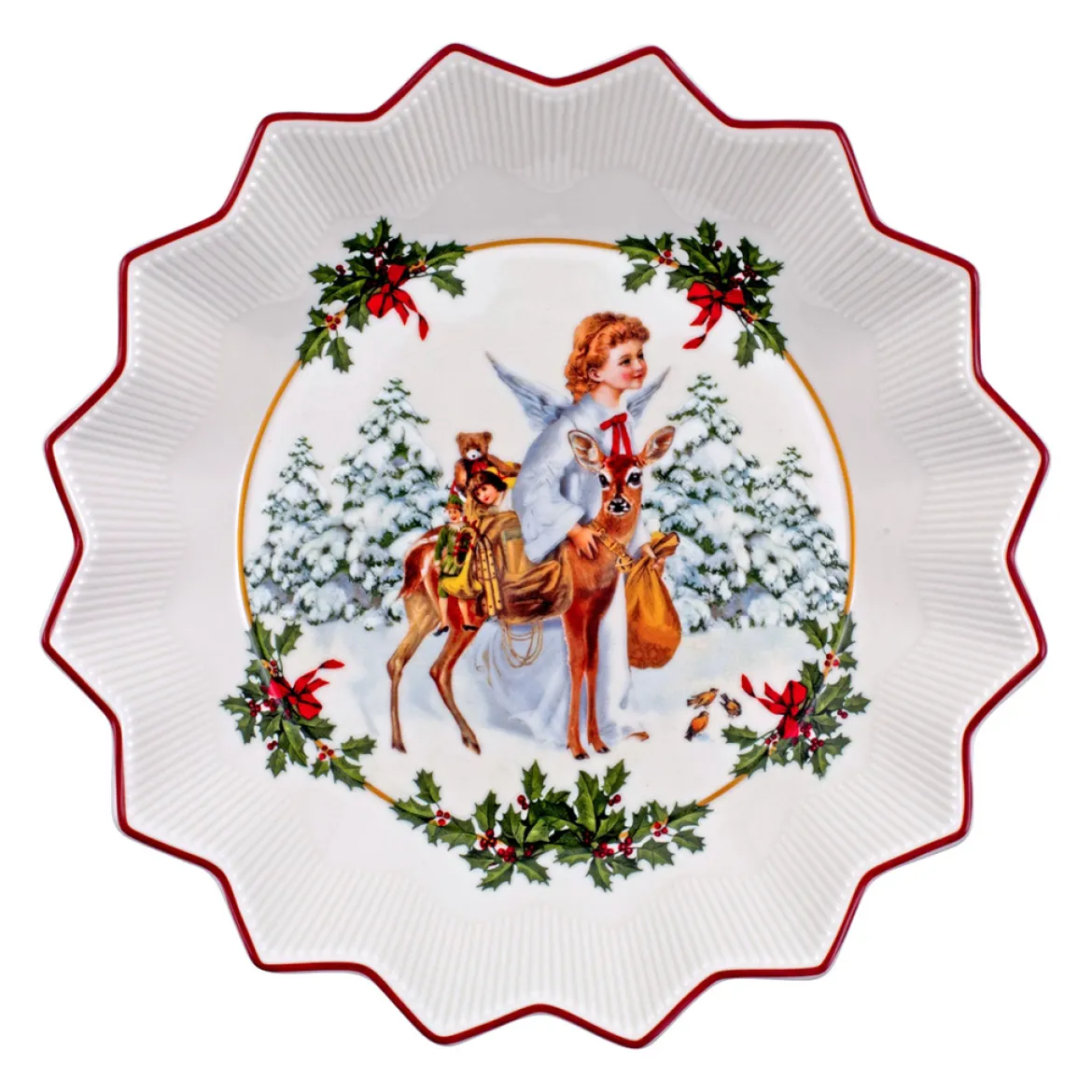 Villeroy & Boch Schale groß, Christkind 24x24x4,5cm "Toy's Fantasy"
