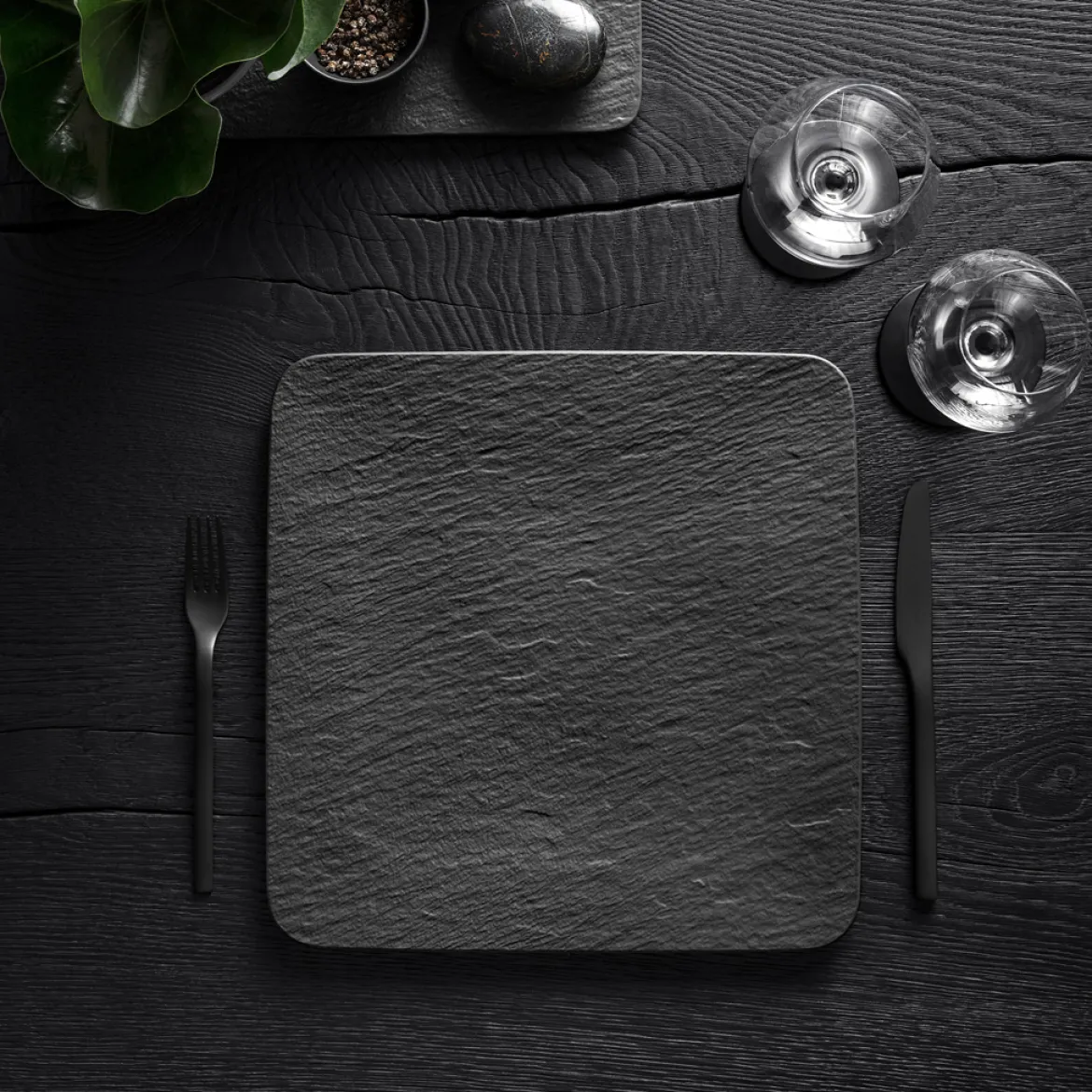 Villeroy & Boch Servierplatte "Manufacture Rock"