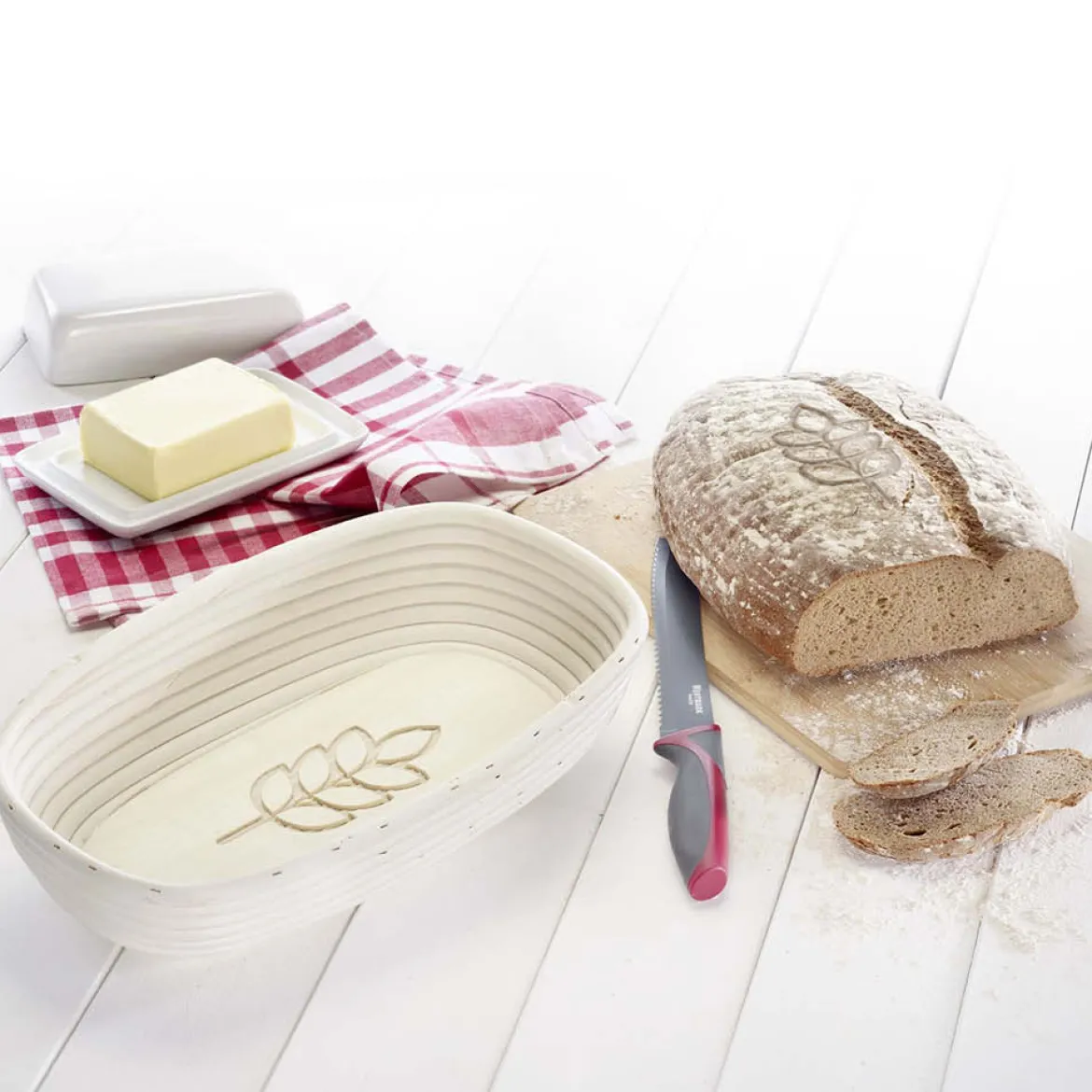 Westmark Gärkörbchen Set mit Ähre