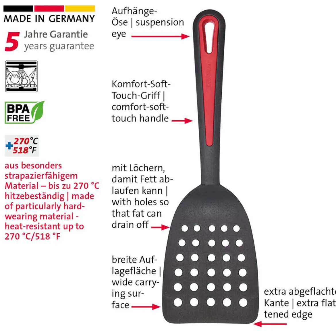 Westmark Pfannenwender "Gallant Plus"