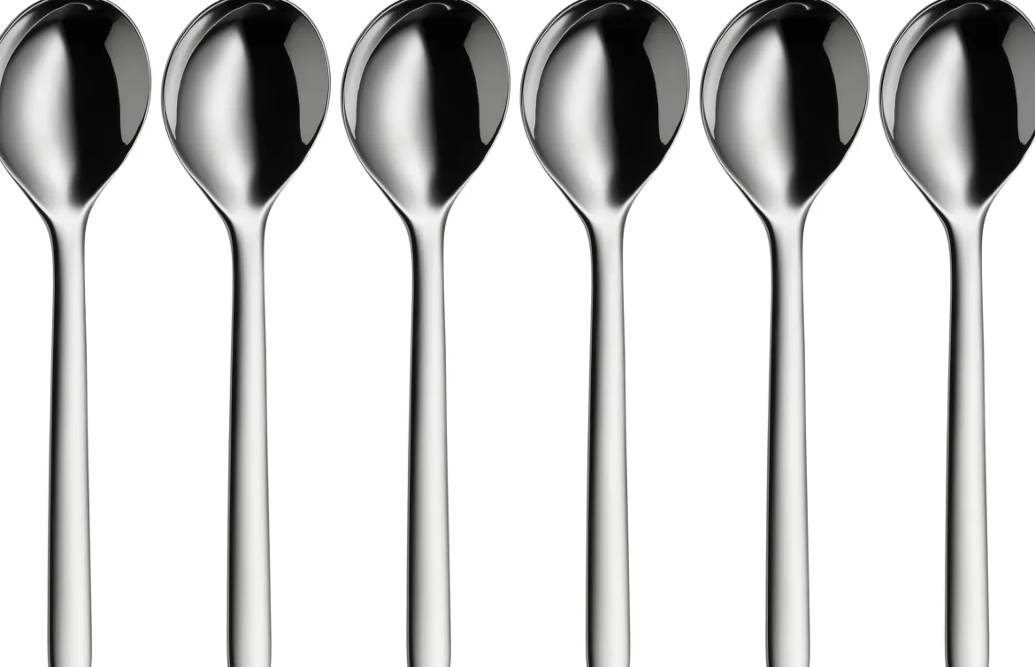 WMF Suppentassenlöffel-Set, 6-teilig "Nuova"